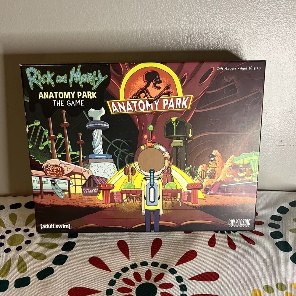 Cryptozoic Entertainment Rick and Morty Anatomy Park Game (2017)